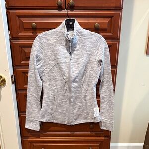 Lululemon NWT Women's Define jacket Space Dye gray
